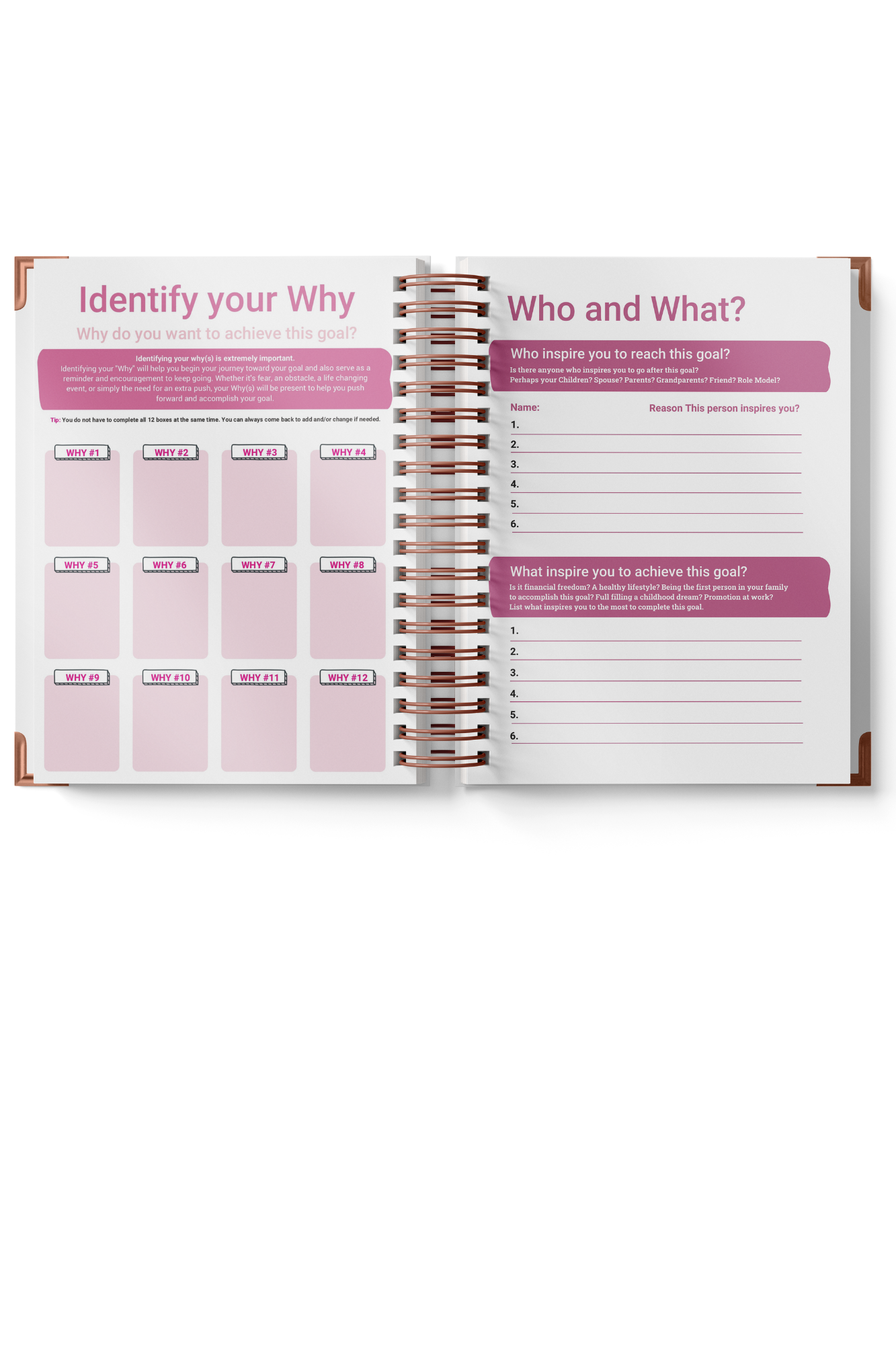 Step by Step Goal Planner