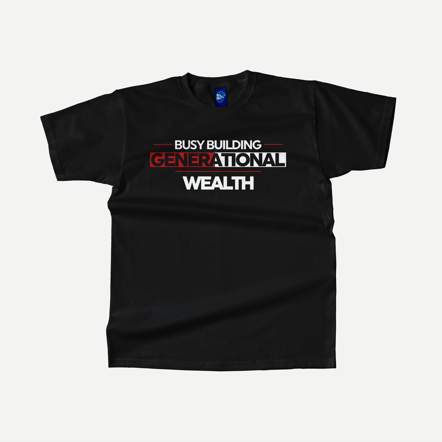 Busy Building Generational Wealth shirt-Black